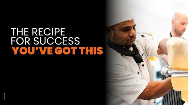 The recipe for success- you've got this