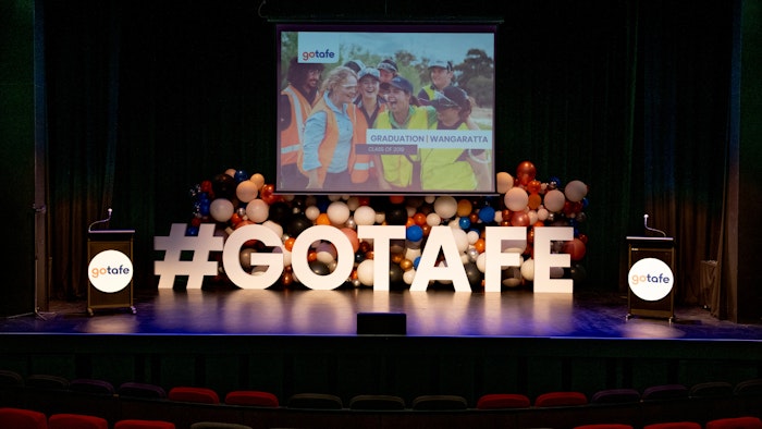 GOTAFE graduation stage