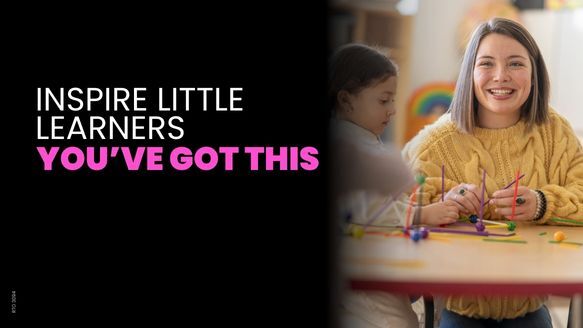 Inspire little learners- you've got this