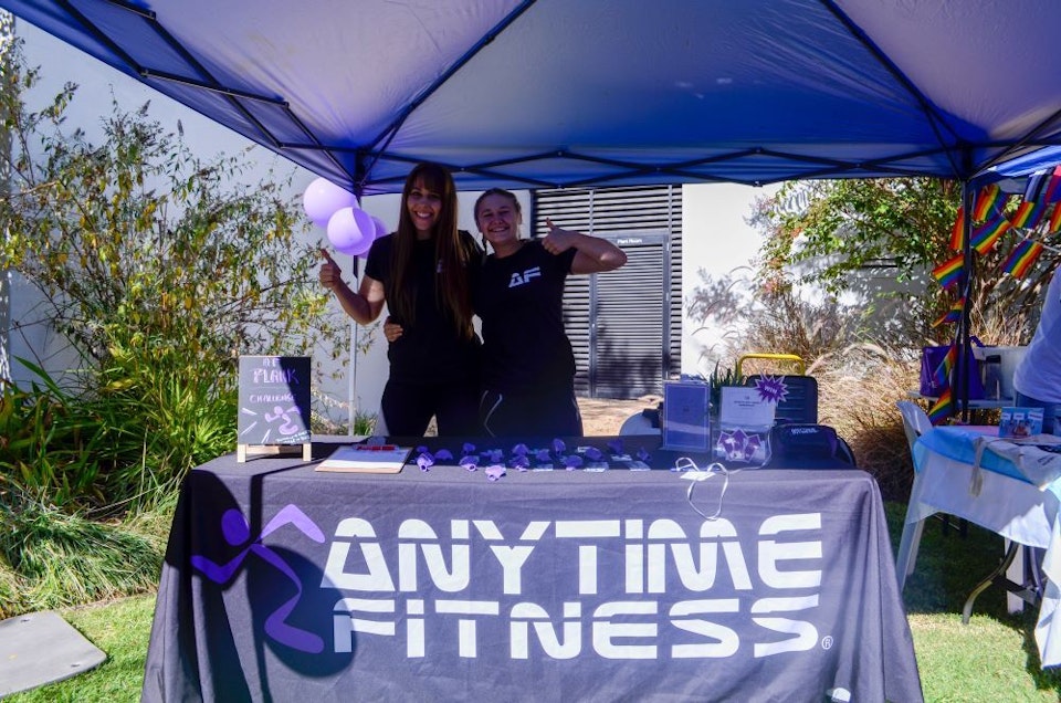 Anytime Fitness Stallholders