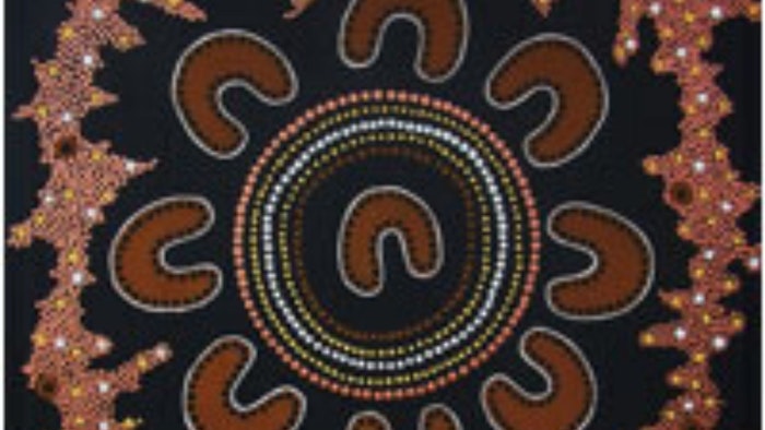 Elders Round A Bushfire Painting