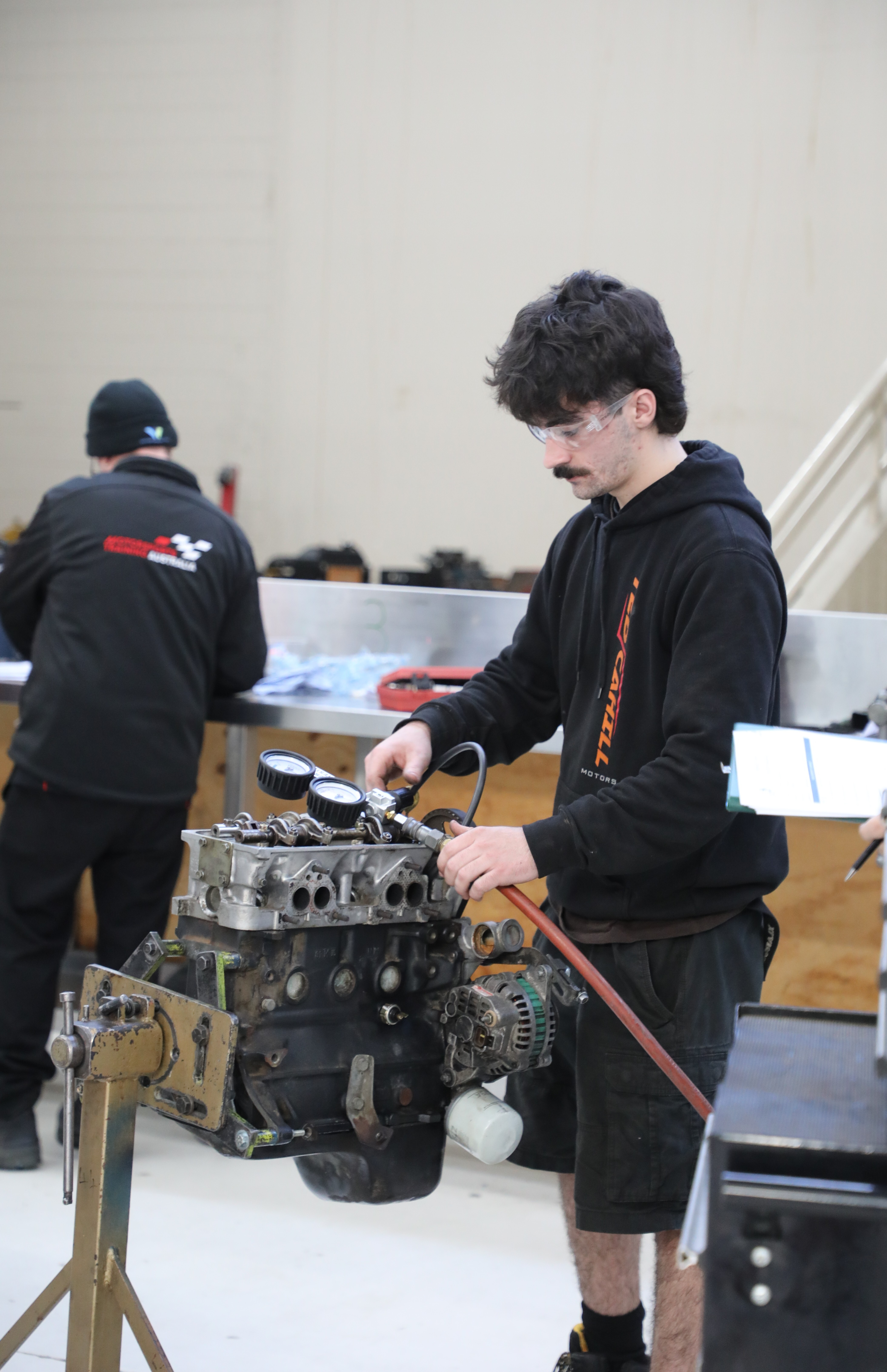 Harry Mc Intyre Ted Cahill Motors