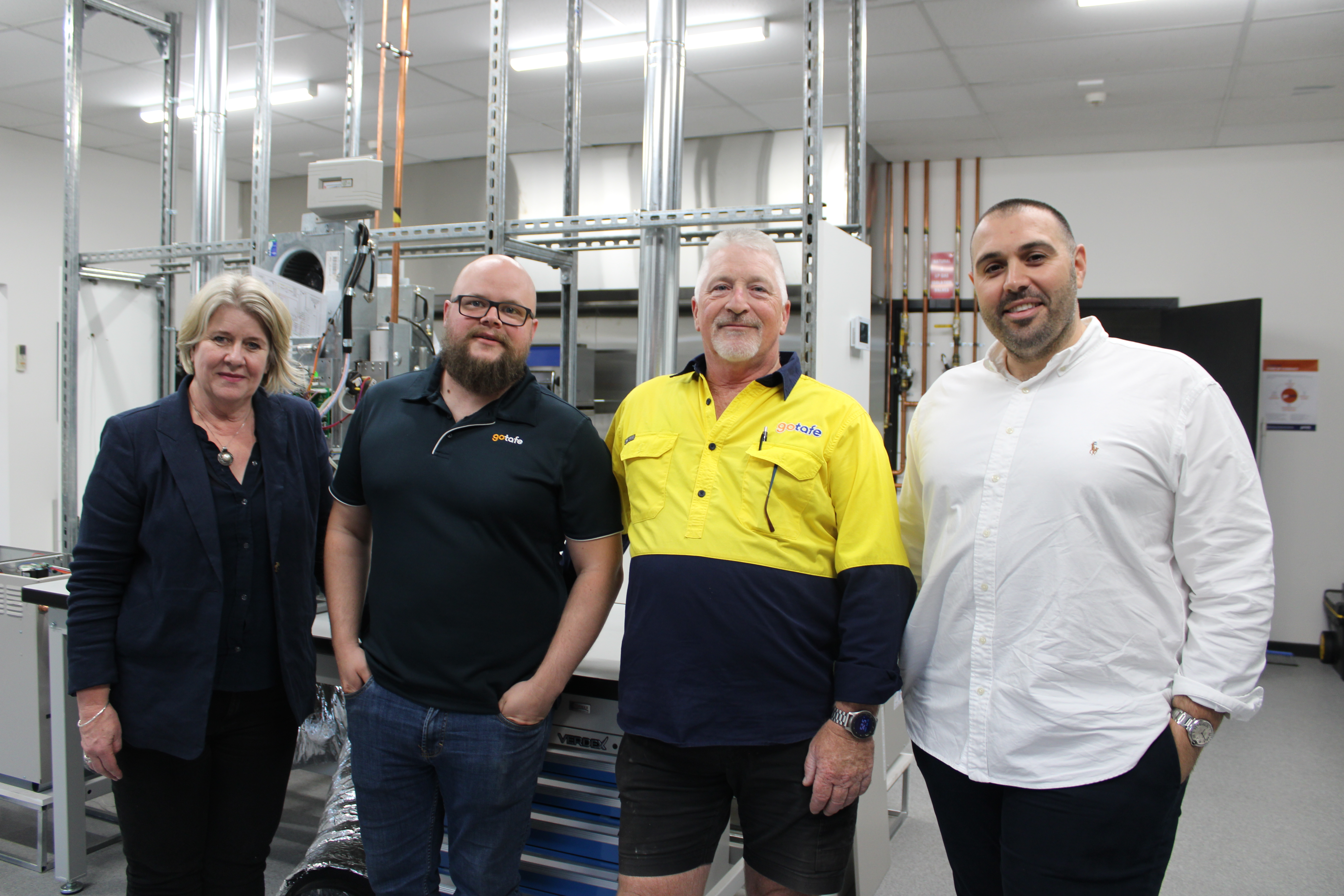 Fired up for new facilities