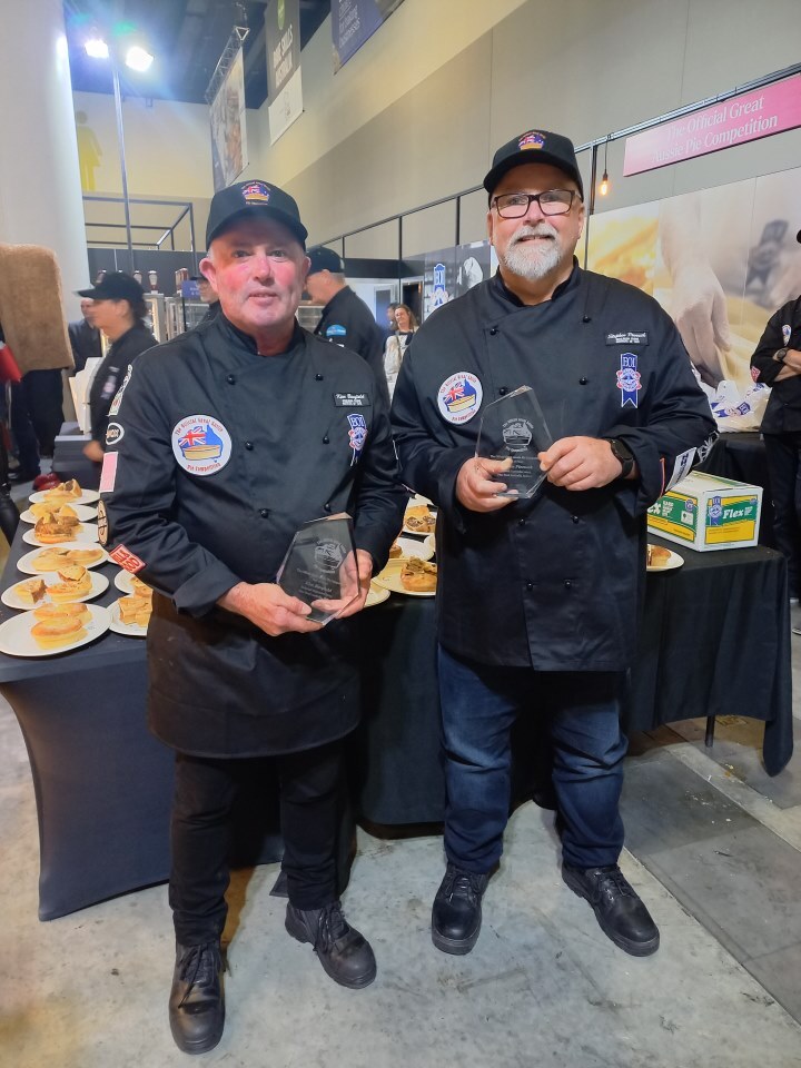 Kim Banfield and Stephen Pinnuck