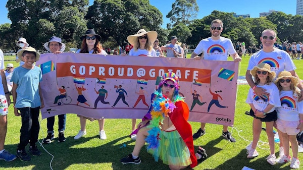 GOTAFE supporting LGBTIQ+ community at Midsumma Pride March