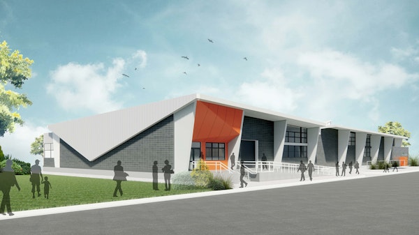 Seymour Trades Training Centre render
