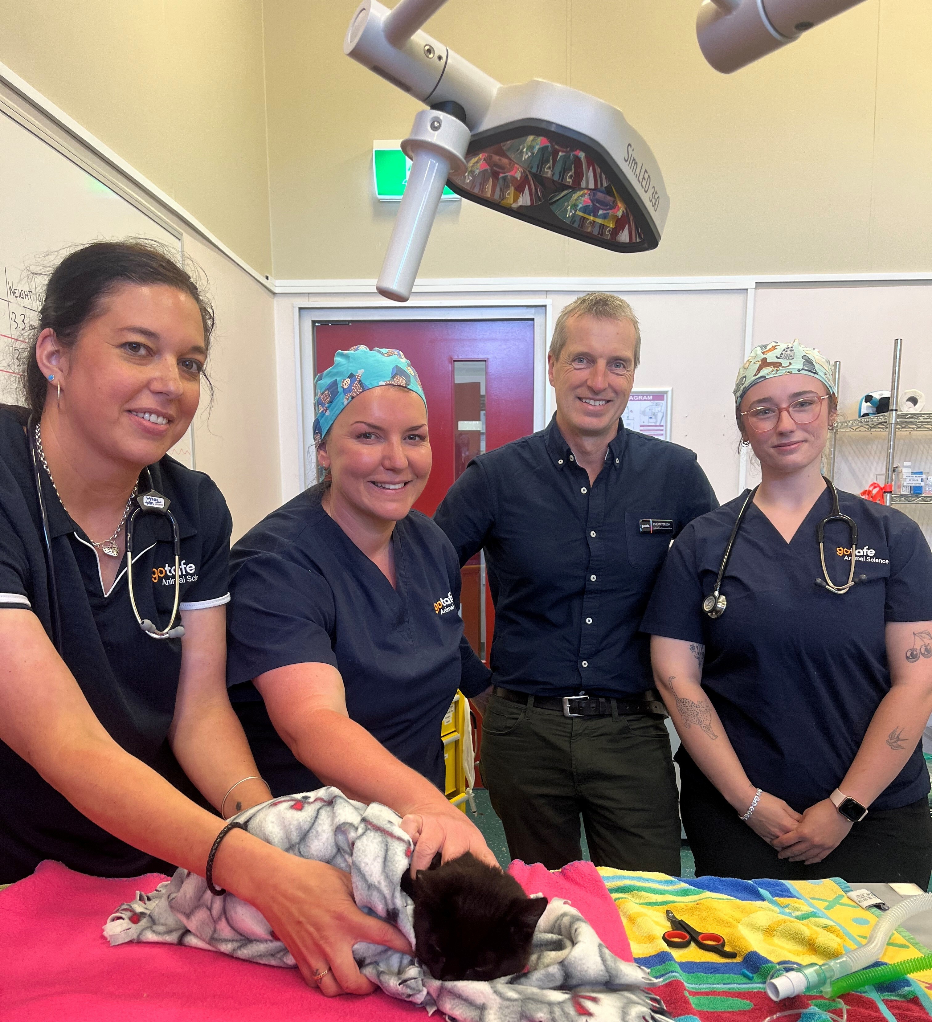 Hayley Johnson (right).