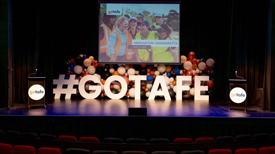 Wangaratta Graduation Ceremony 2020 Stage