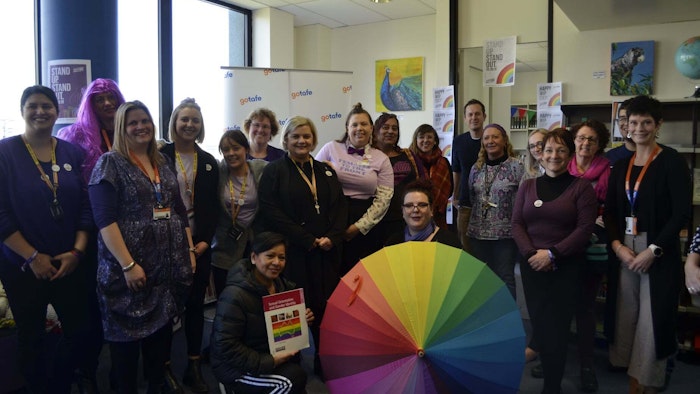 Wear It Purple Day Staff